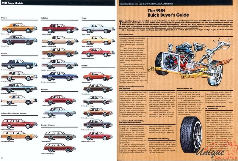 1981 Buick Brochure Page 13